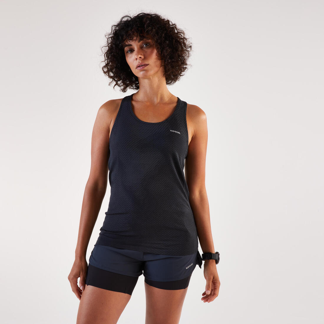 Débardeur de running Femme, Kiprun Run 500 Confort
