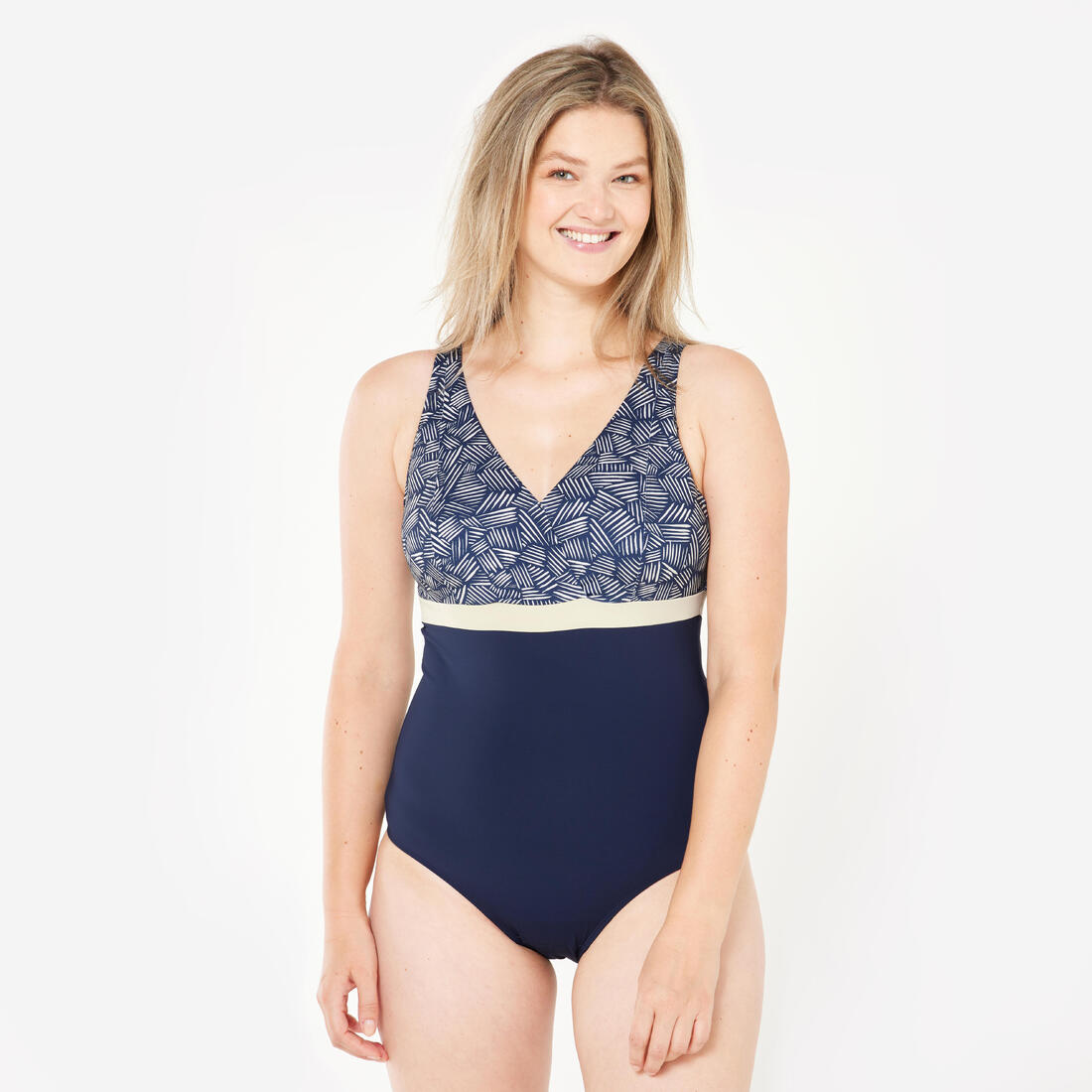 Maillot de bain 1 pièce forte poitrine natation Femme - Mia all mini
