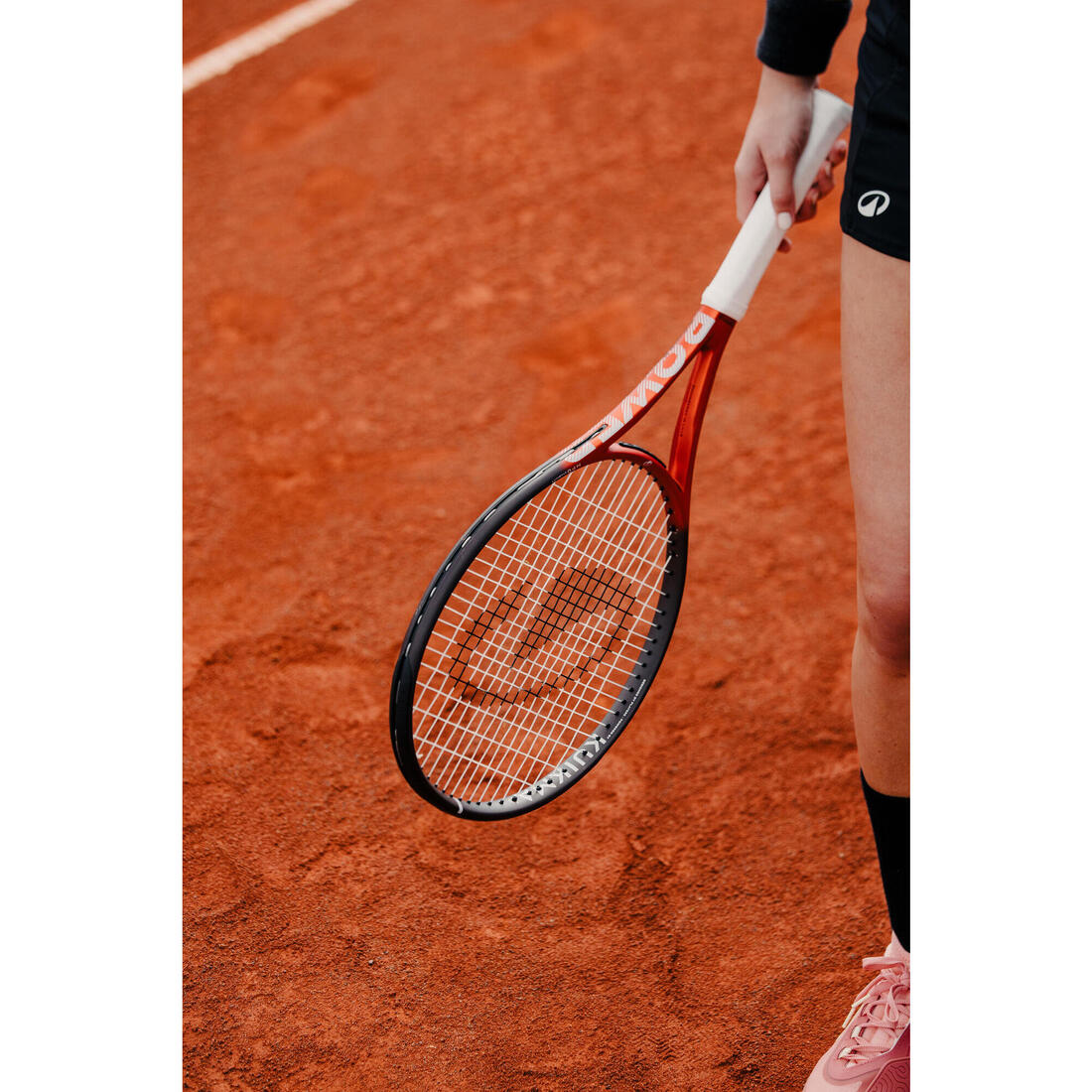 Raquette de tennis adulte, Kuikma Power Team 280g Orange