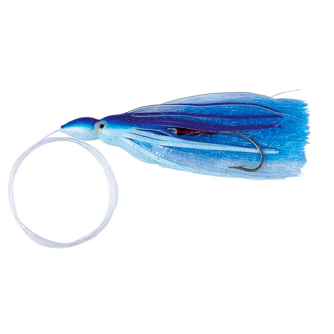 Leurre Paeta bleue de pêche à la traine
