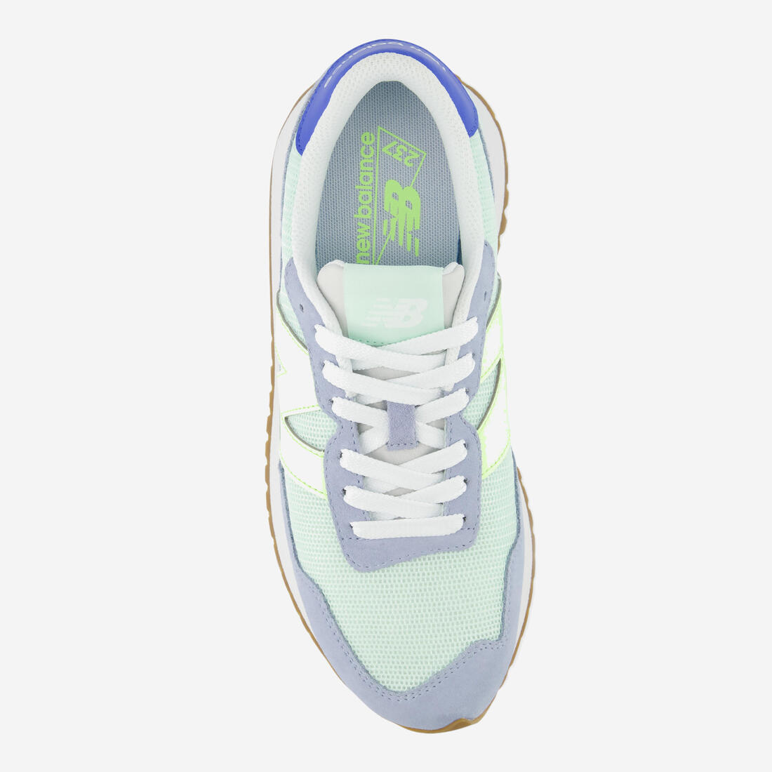 Basket New Balance 237, femme, gris, vert