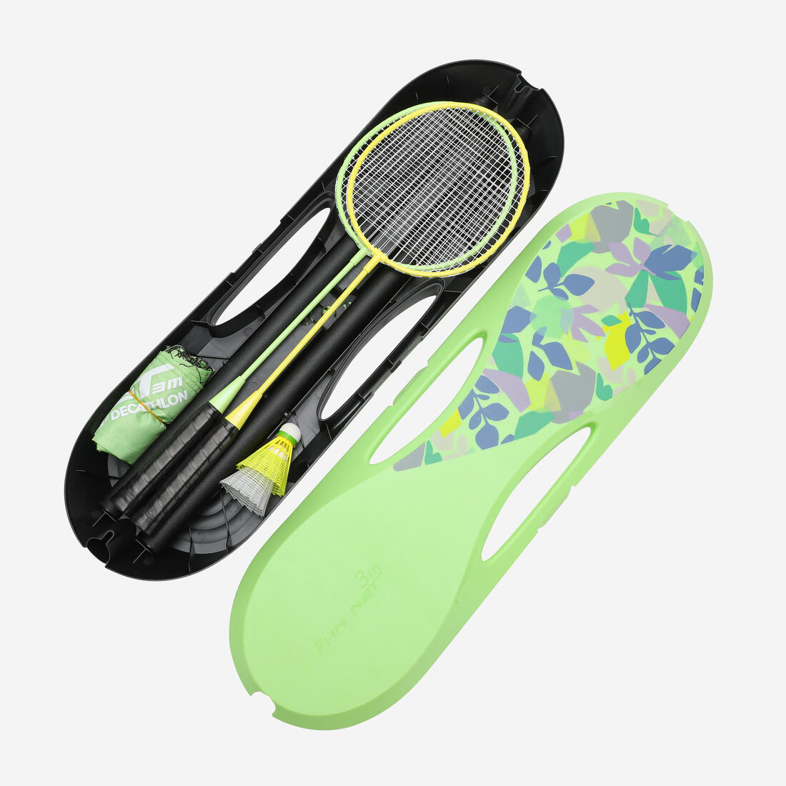 Kit Filet de Badminton Fun 3 Mètres - Bleu Roi