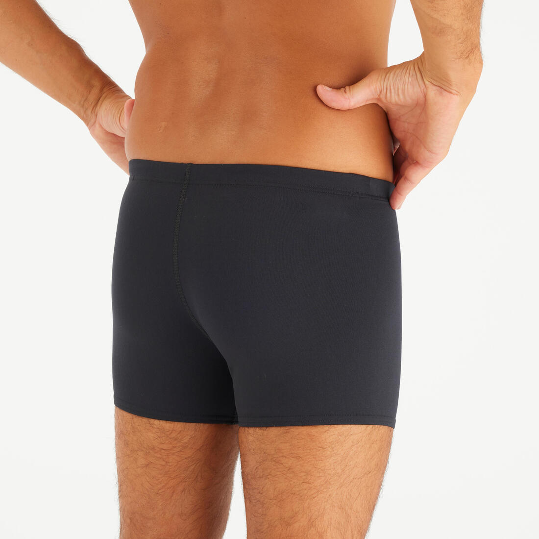 Maillot de bain boxer homme - Speedo logo noir blanc
