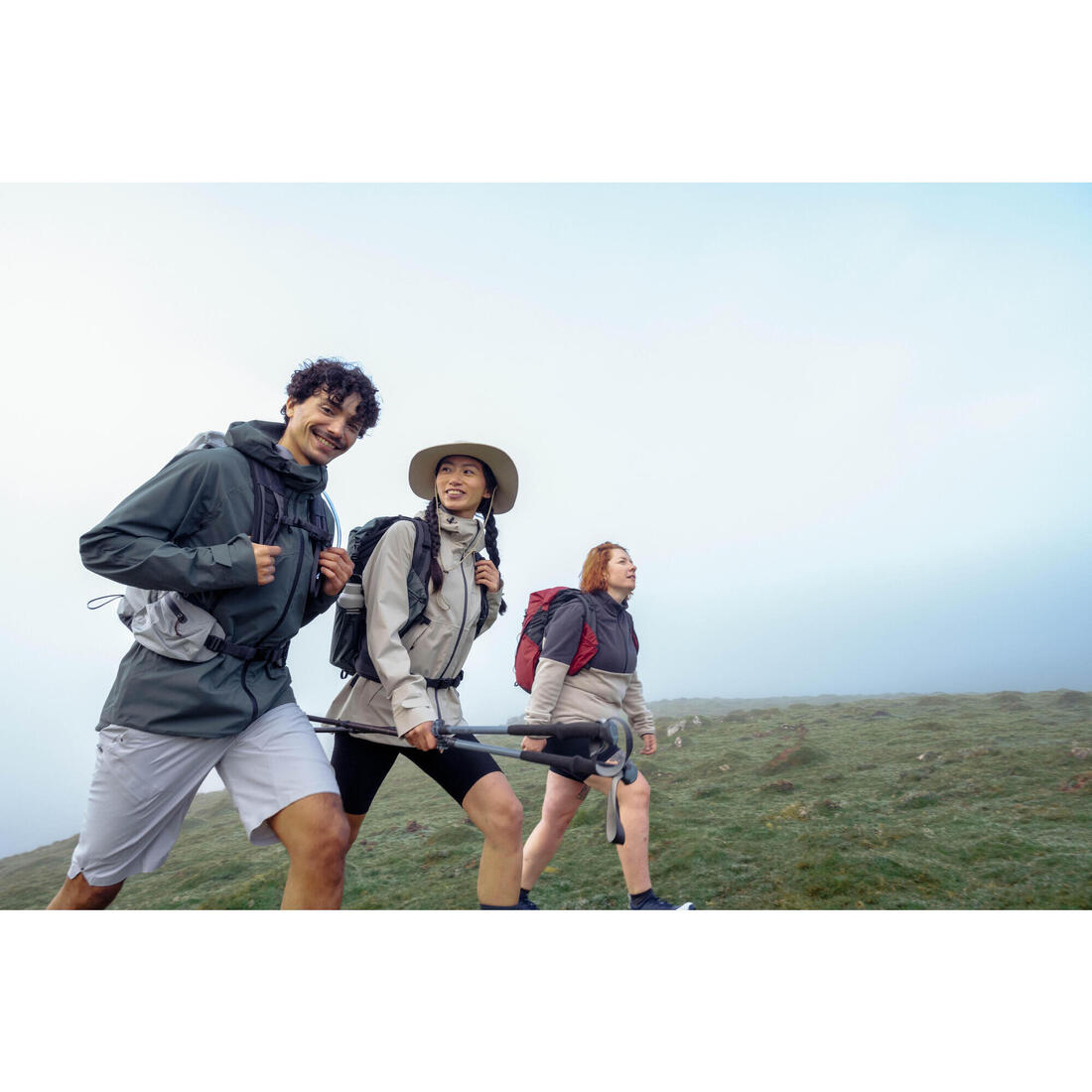 Short long de randonnée homme, MH500