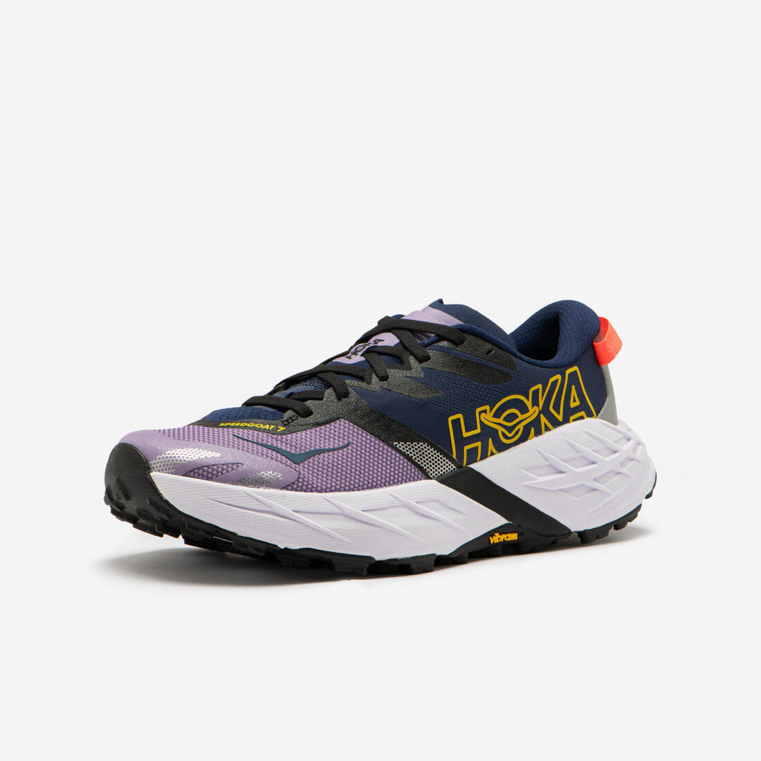 Chaussures de running trail femme, Hoka speedgoat 7, violet et