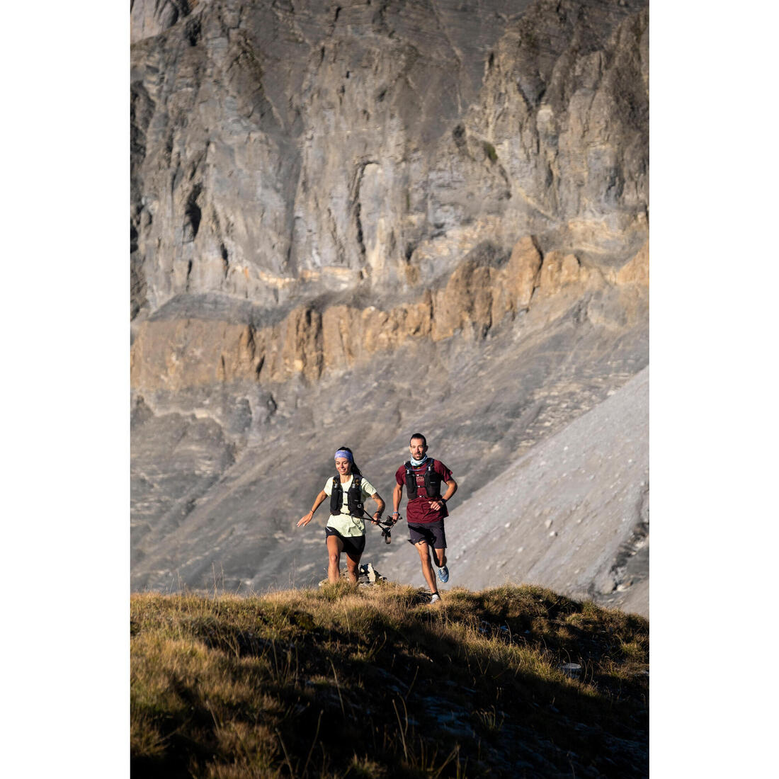 T-shirt de trail running résistant Homme - KIPRUN Run 500 Graph