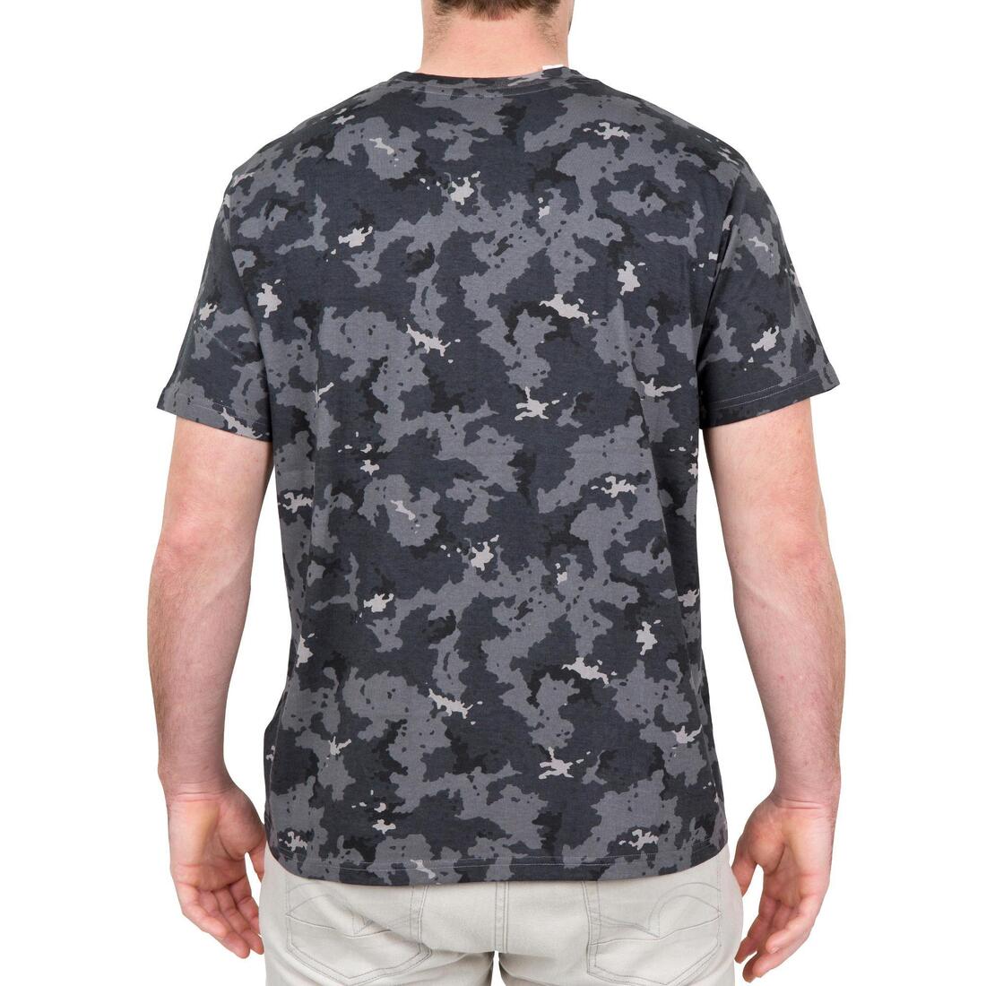 T-shirt manches courtes chasse 100 camouflage WL V1