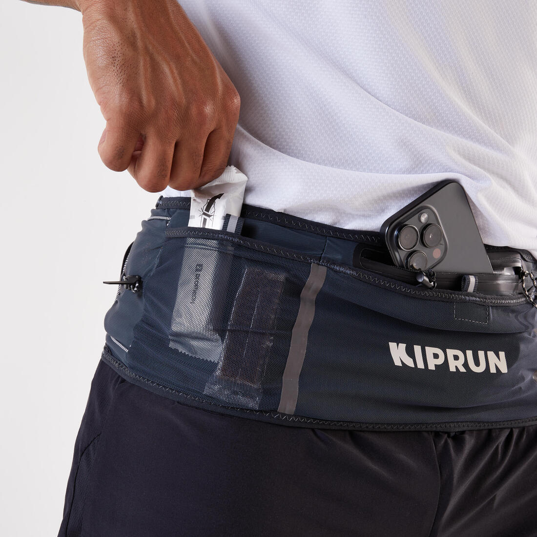 Ceinture hydratation trail running mixte - kiprun belt 900