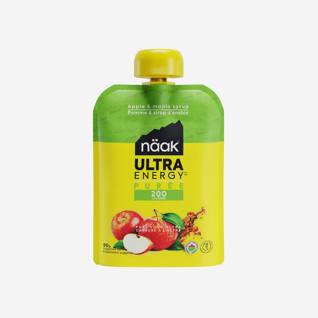 Purées énergétiques pomme et patate douce butternut, Ultra Energy™ 3 x 90g