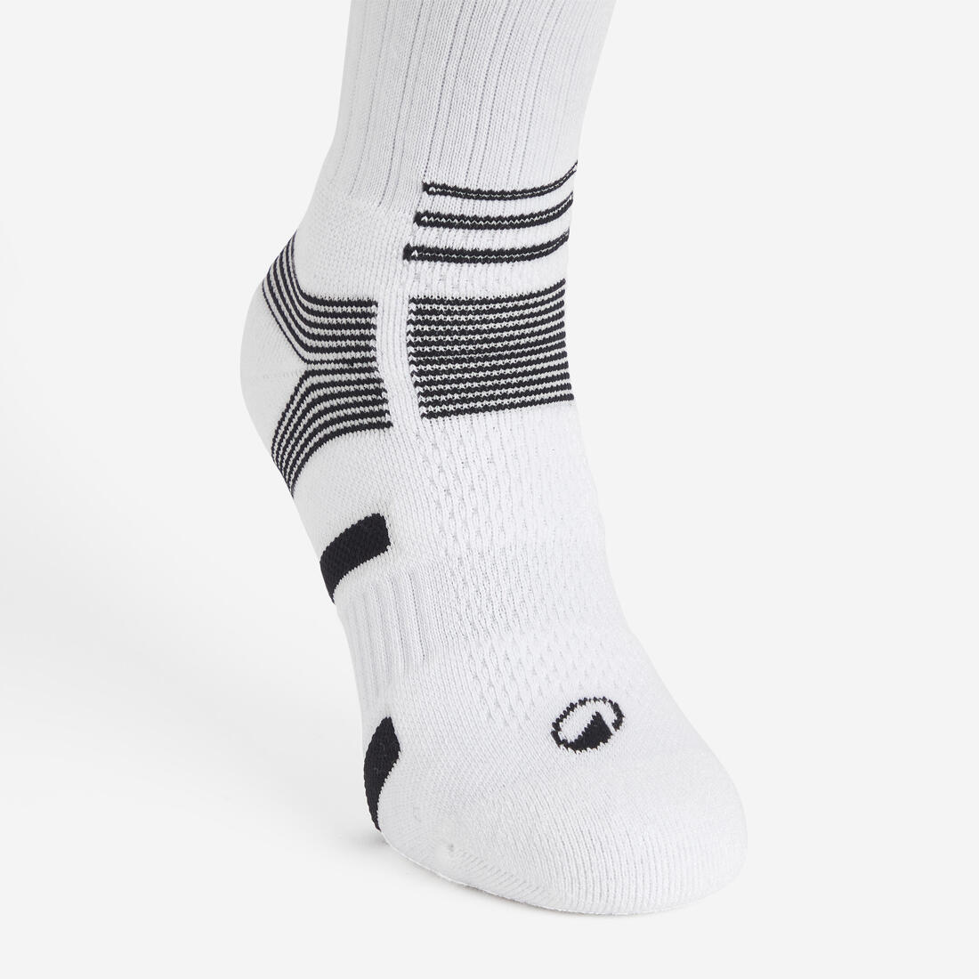 Chaussettes de handball MID lot de 2 paires adulte, HB500