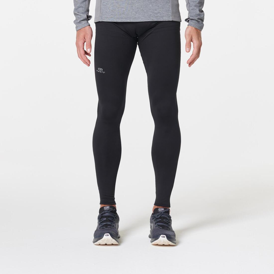 COLLANT DE RUNNING HOMME KALENJI WARM NOIR