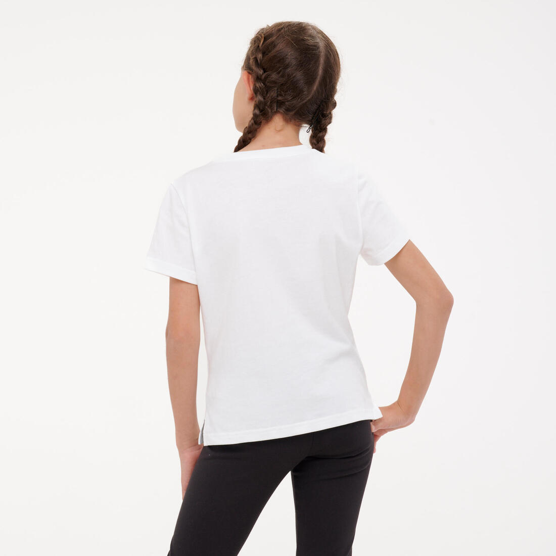 T-shirt fille en coton