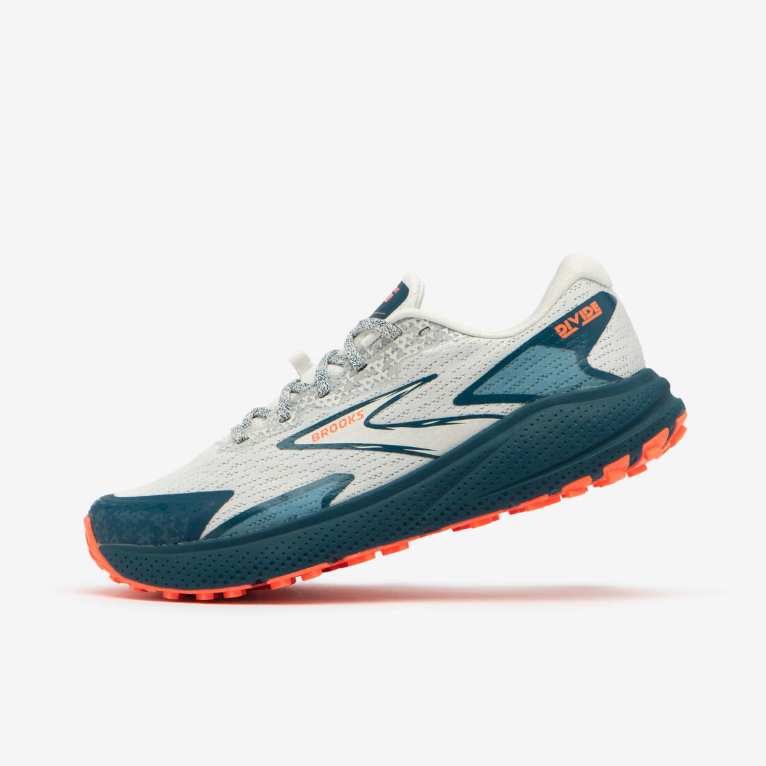 CHAUSSURES DE TRAIL RUNNING FEMME BROOKS DIVIDE 5 – gris clair