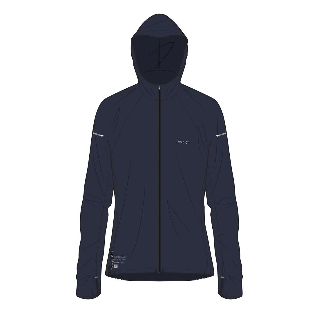 Veste coupe vent de running & trail running Femme - KIPRUN Run 900 Wind