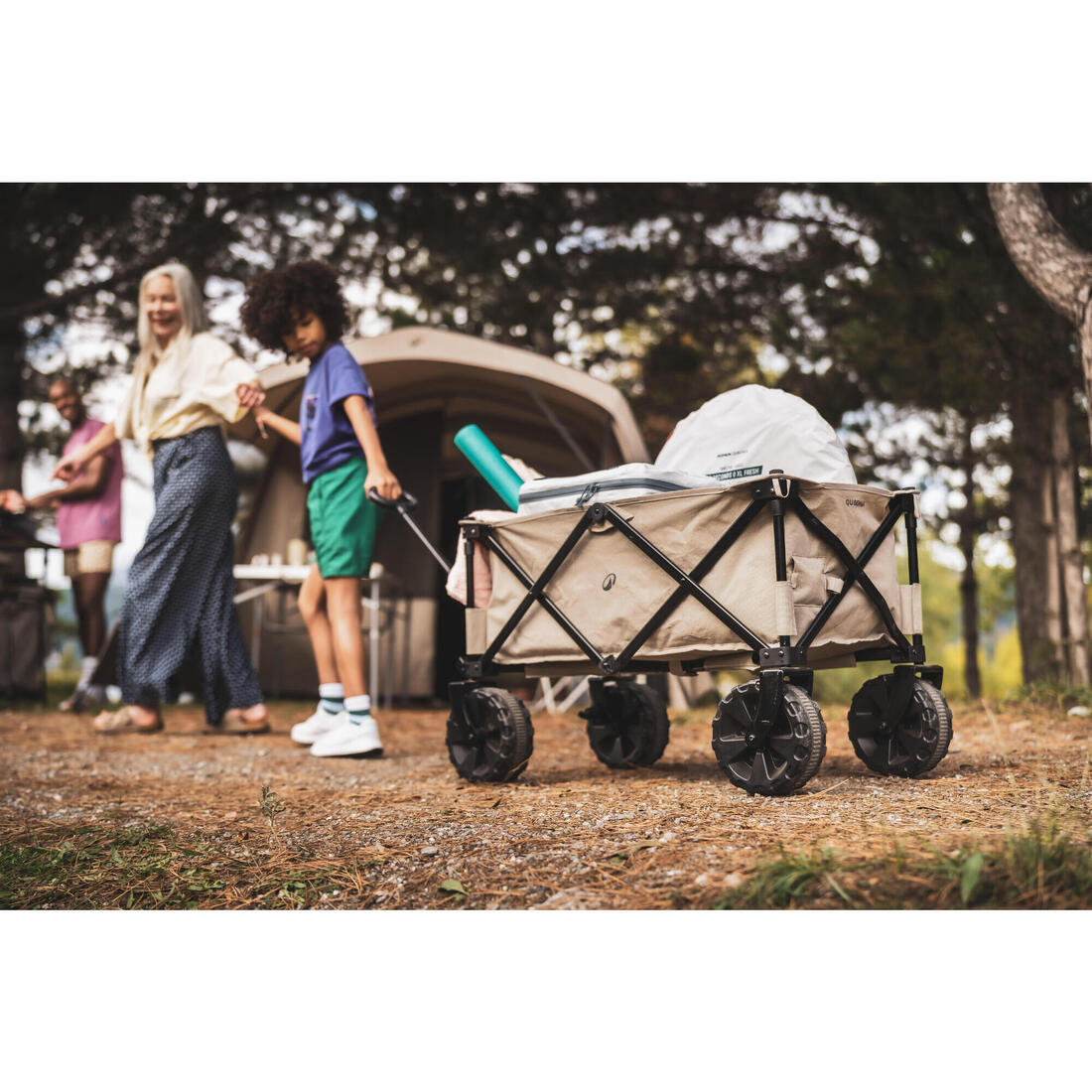 Chariot de transport tout terrain pour matériel de camping, Trolley All Road