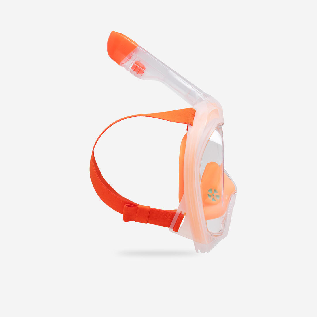 Masque snorkeling surface easybreath + avec valve acoustique > 10 ans - jungl