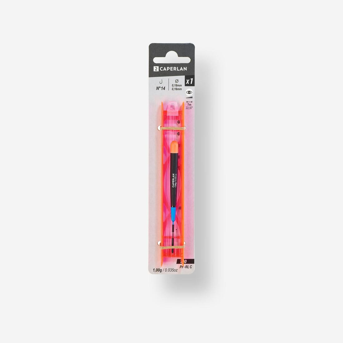Ligne montee pour debuter la peche au coup pf-rl100 c 1g