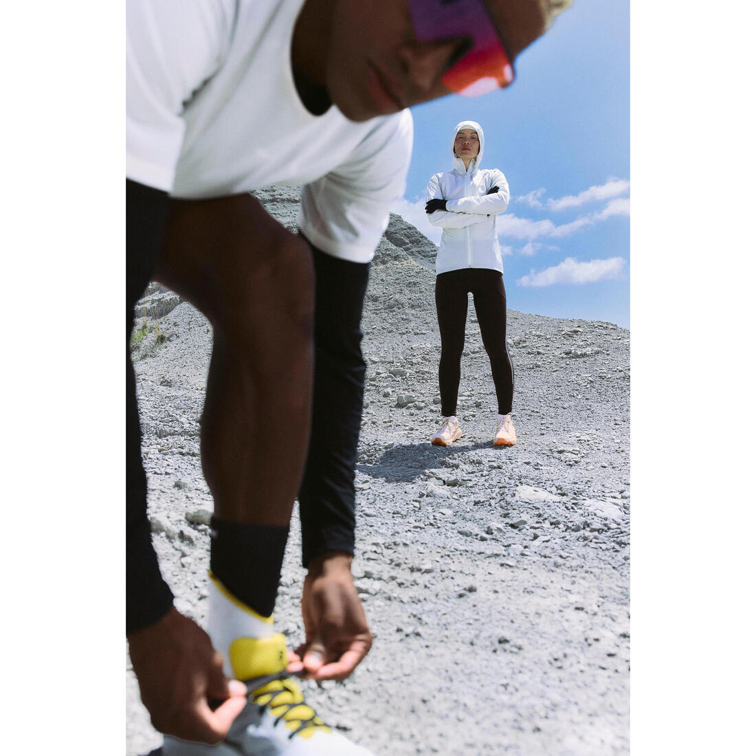 Chaussures de running trail femme, Salomon ultra flow, noir et