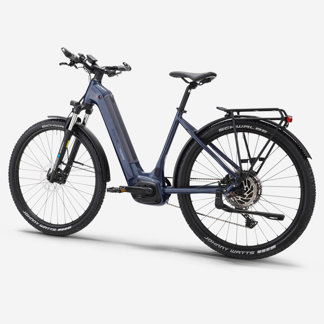 Vélo tout chemin électrique moteur central bosch, Stilus e-touring Shimano