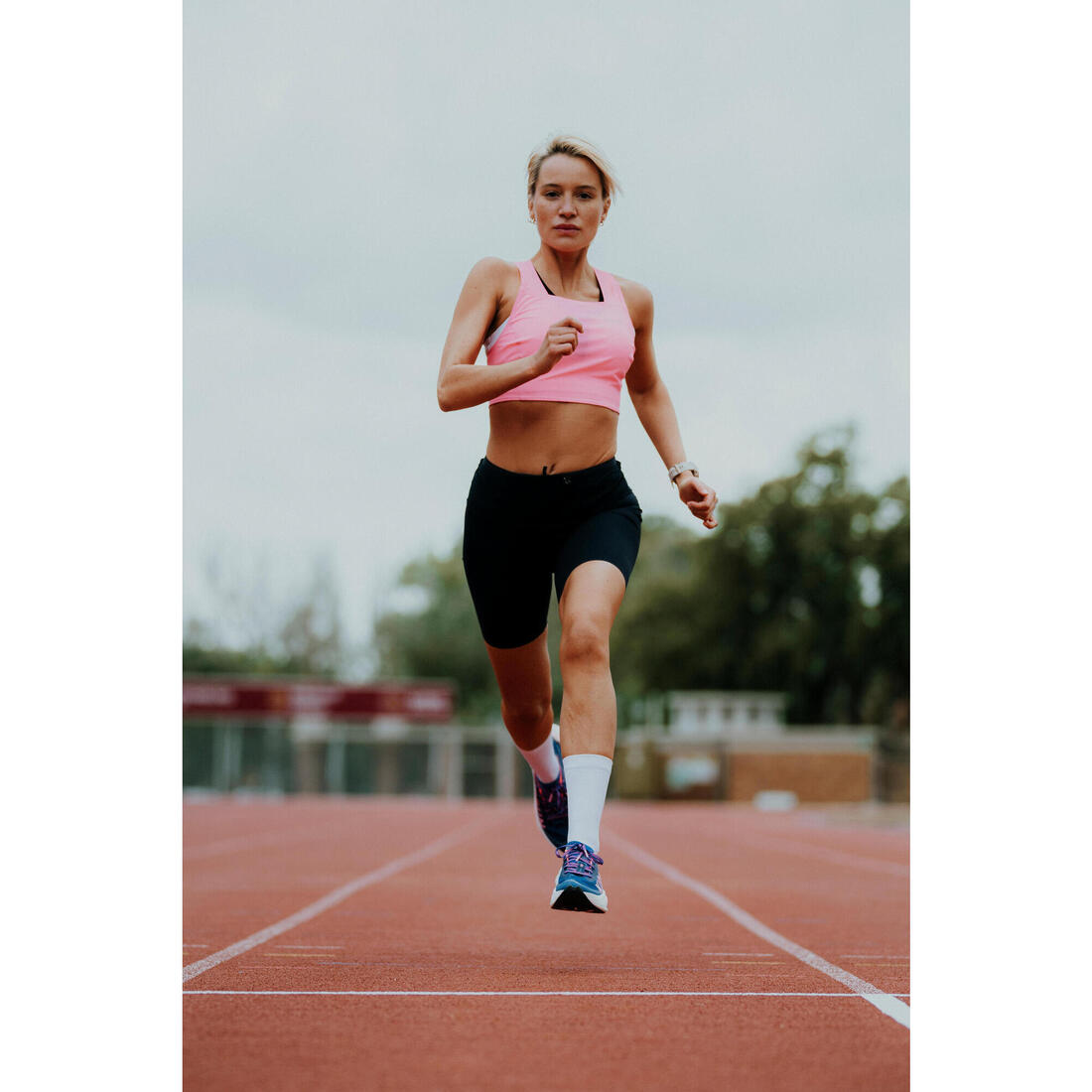 Short cycliste running femme - kiprun run 900 light