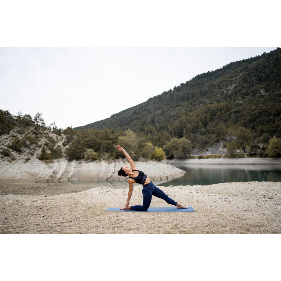 LEGGING 7/8 YOGA DYN SANS COUTURES CHINE