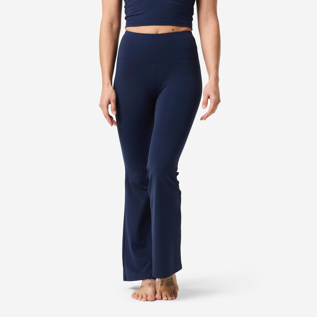 Legging de yoga et pilates flare et doux femme