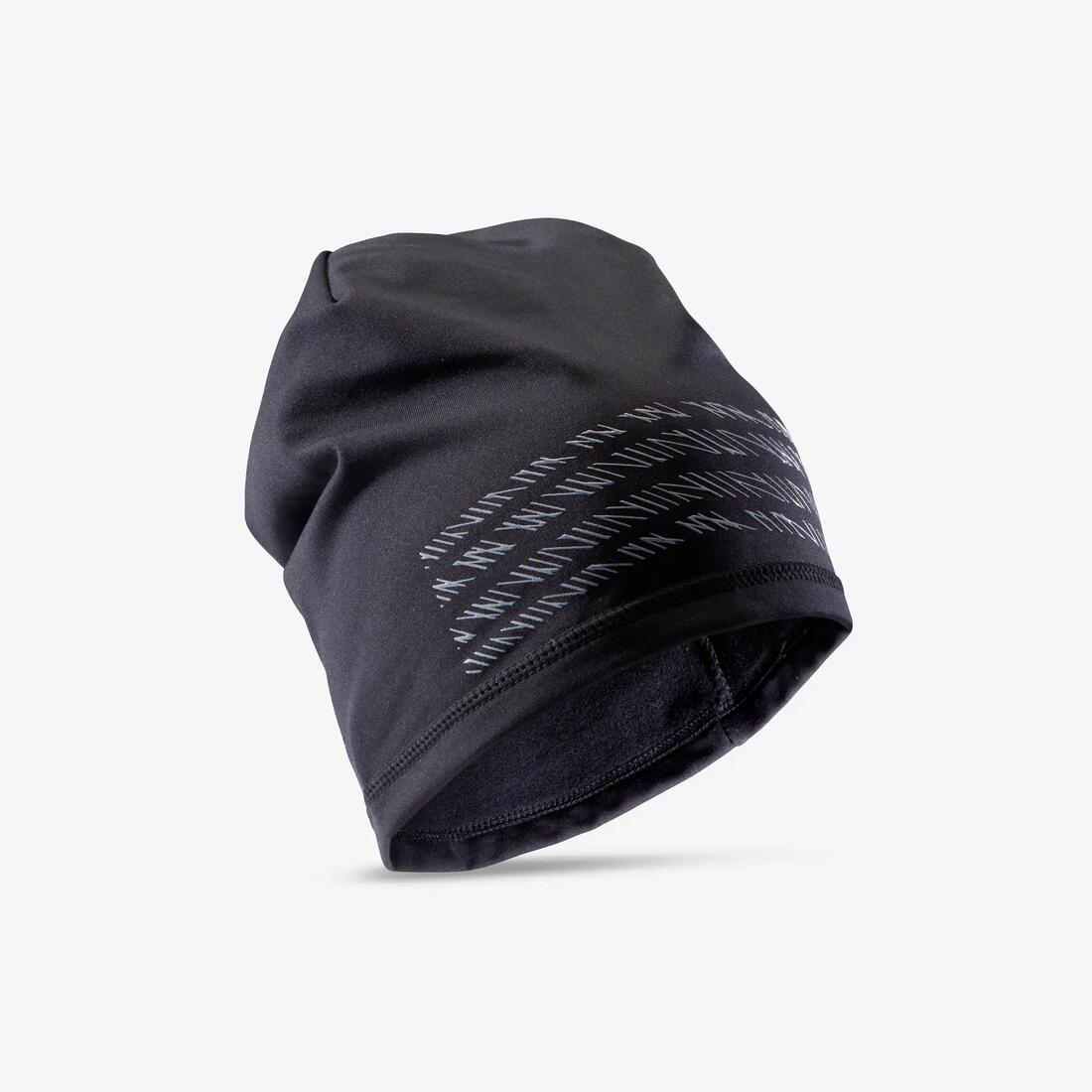 Bonnet de football chaud et respirant Adulte - Kipsta Keepdry Noir