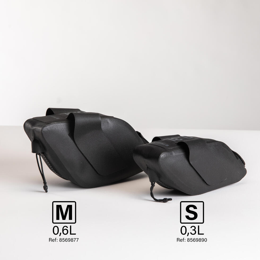 SACOCHE DE SELLE RACE S 0.3L NOIRE