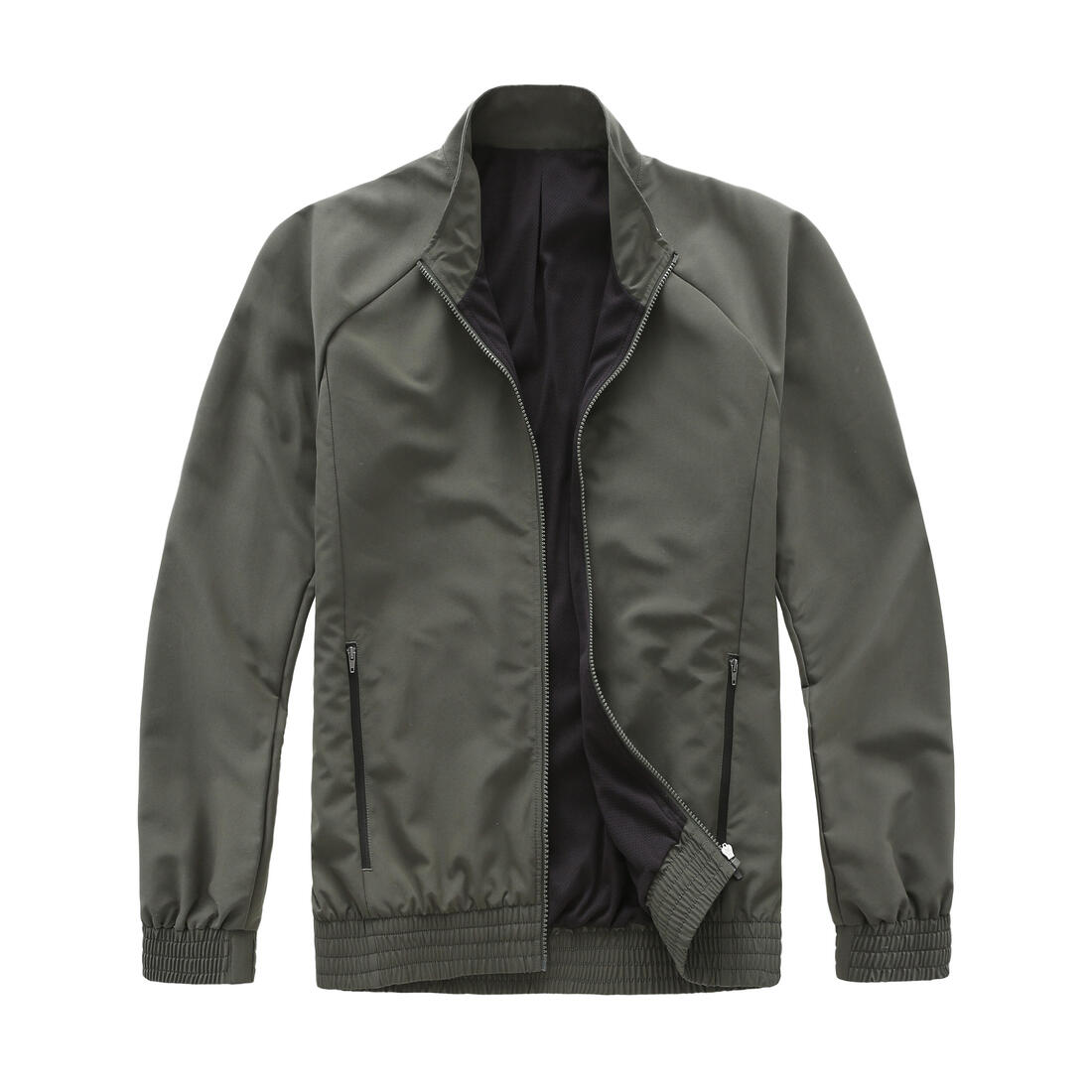 Veste de fitness standard respirant homme - vert