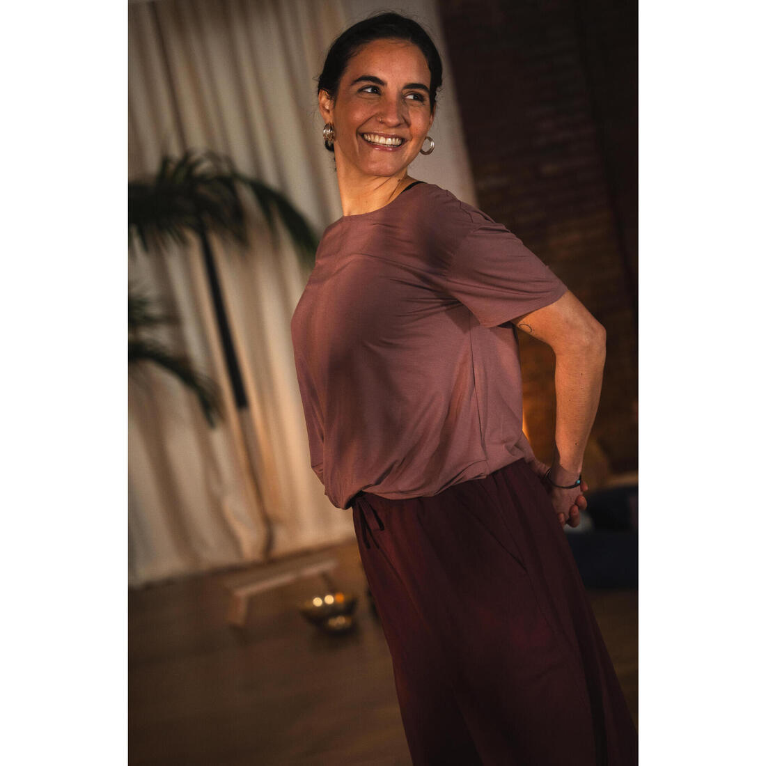 T-shirt twist femme