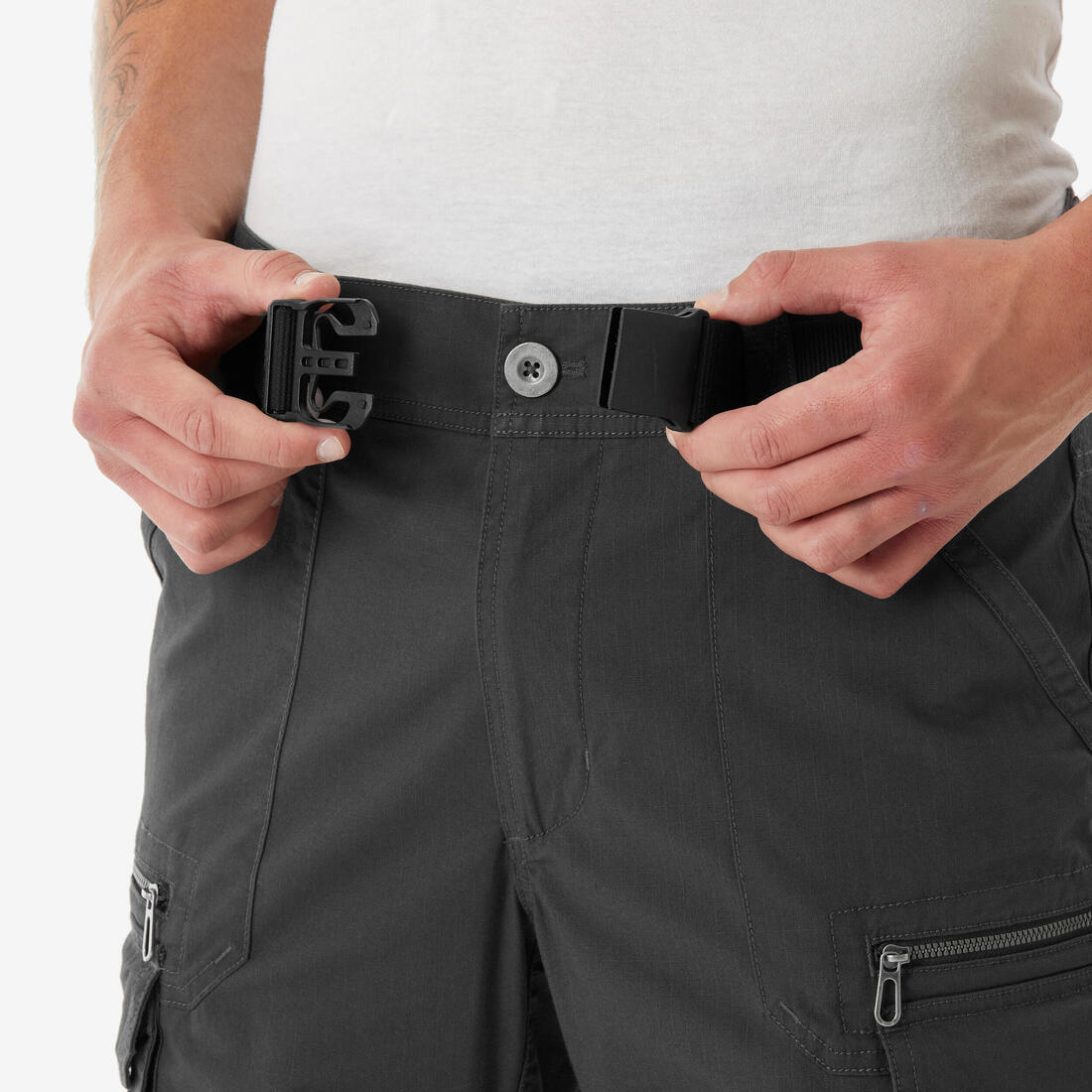 Pantalon de randonnée homme, NH500 Cargo