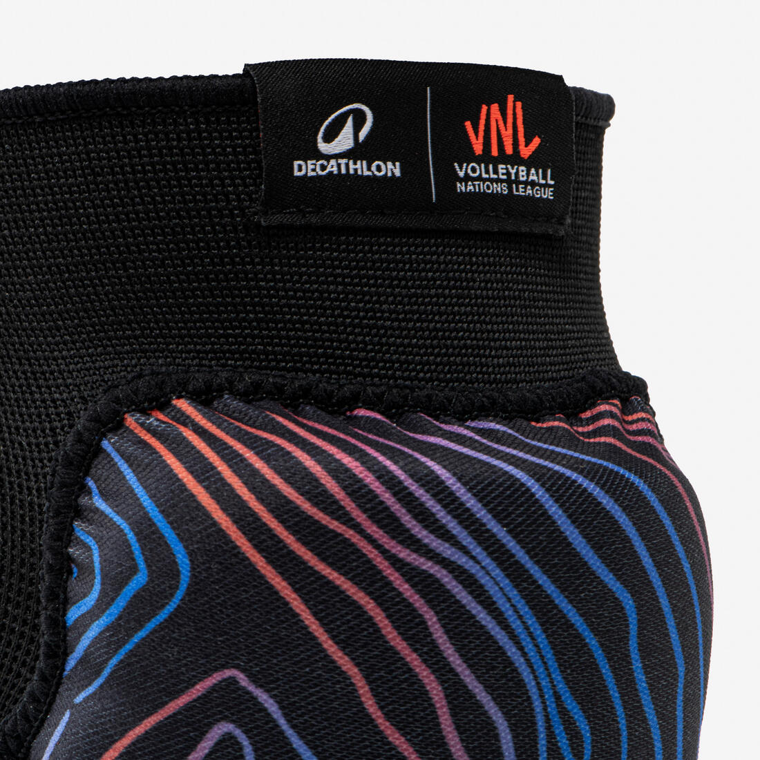 Genouillères de volley officielles de la VNL adulte, VKP100 noir