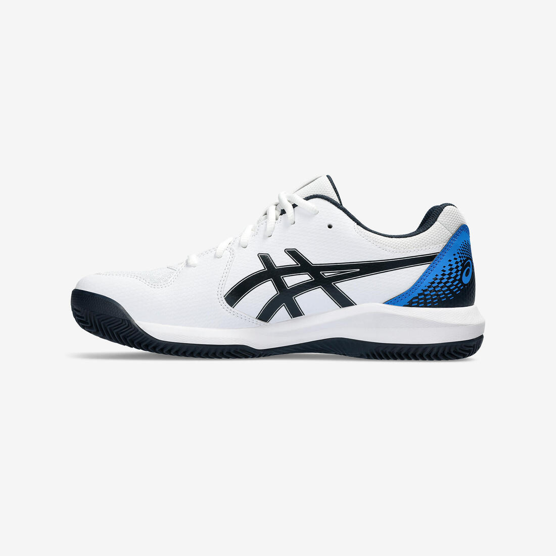 Chaussures de Tennis terre battue homme - Gel Dedicate 8 blanc bleu