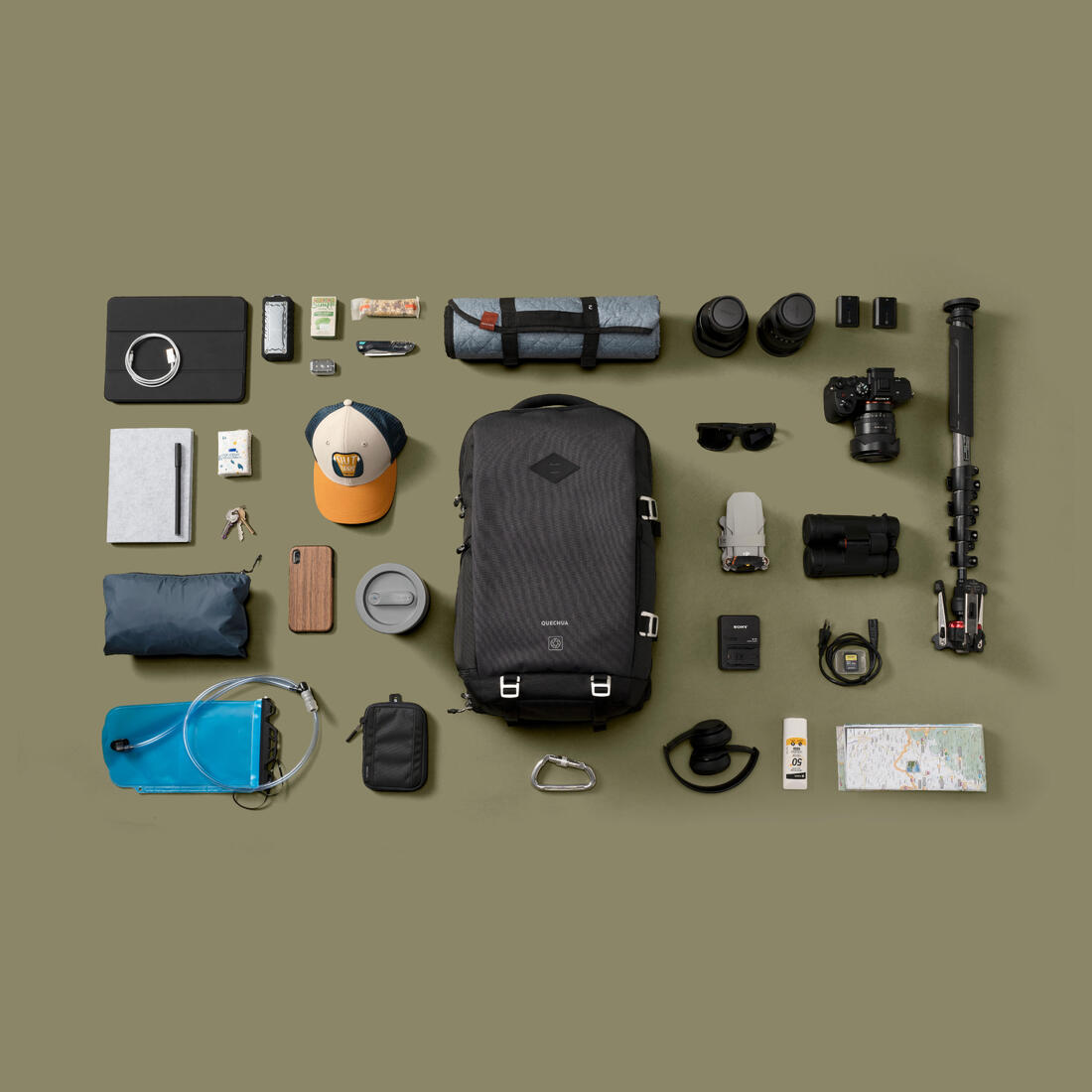 Sac à dos appareil photo randonnée 30l - nh explorer 900 focus
