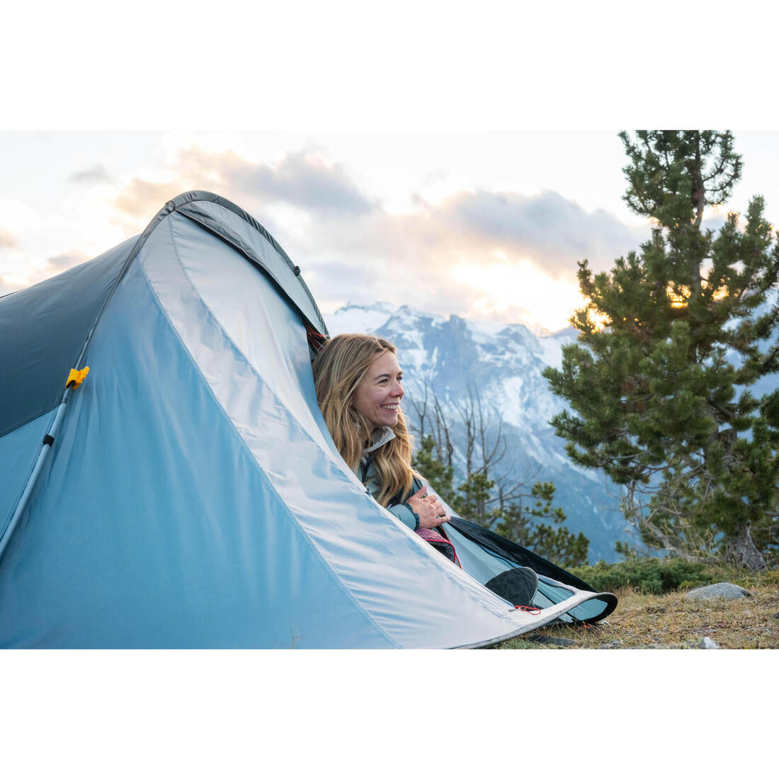 Tente de camping instantanée 3 places, 2 Seconds
