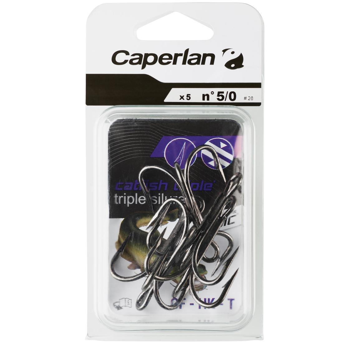 HAMEÇON TRIPLE PÊCHE DU SILURE CF HK T N° 4