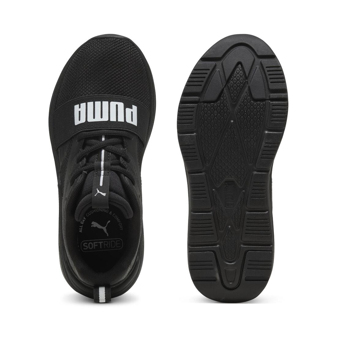Chaussures Wired Run enfant, noir