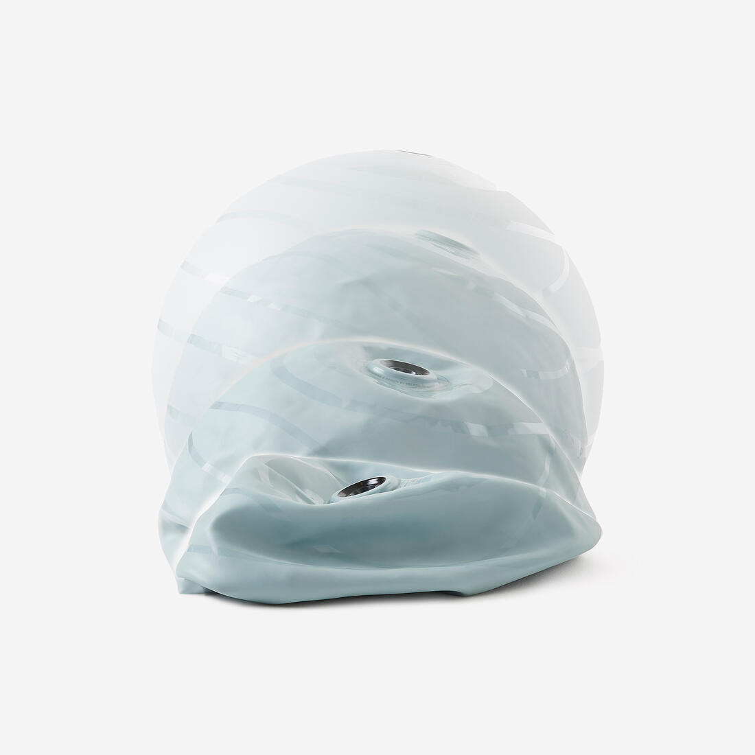 Gym ball taille 2 avec pompe gonflage et dégonflage 75 cm, bleu