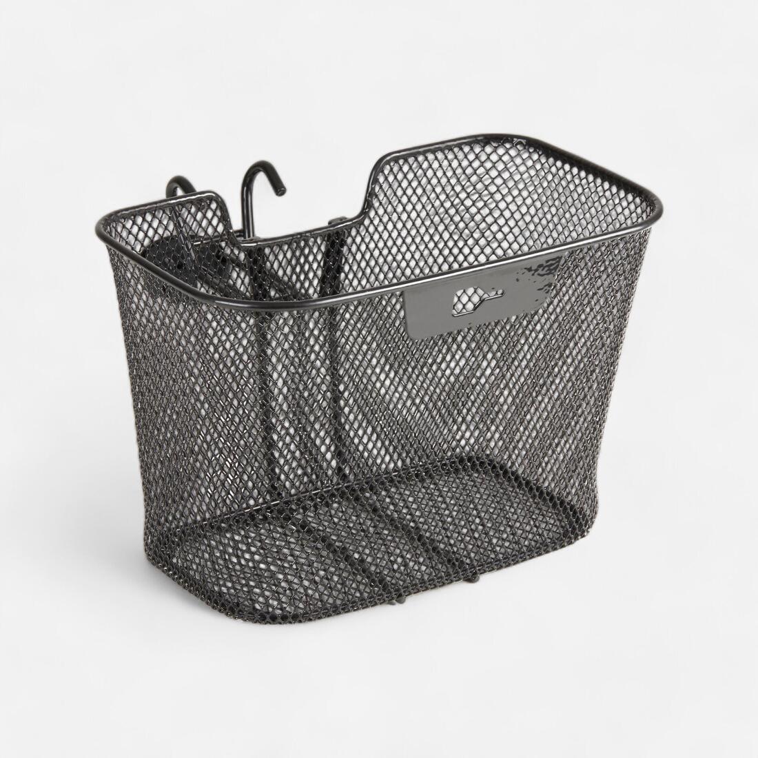 Panier avant vélo Enfant 20 et 24 pouces amovible noir