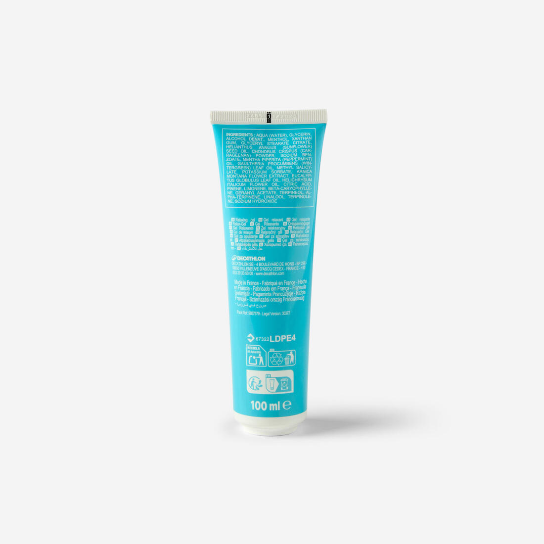 Gel de massage relaxant naturel effet frais 100 ml