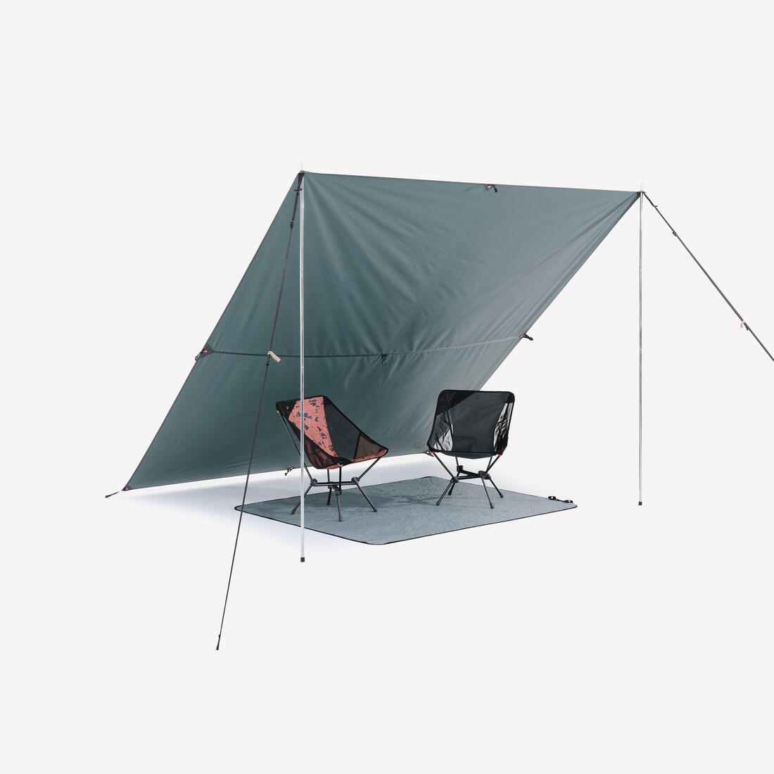 Tarp abri de camping multifonction taille L