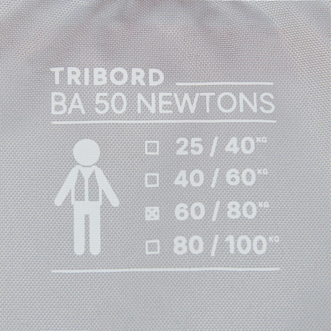 Gilet d'aide à la flottabilité ba 50 newtons dtc kayak stand up paddle dériveur
