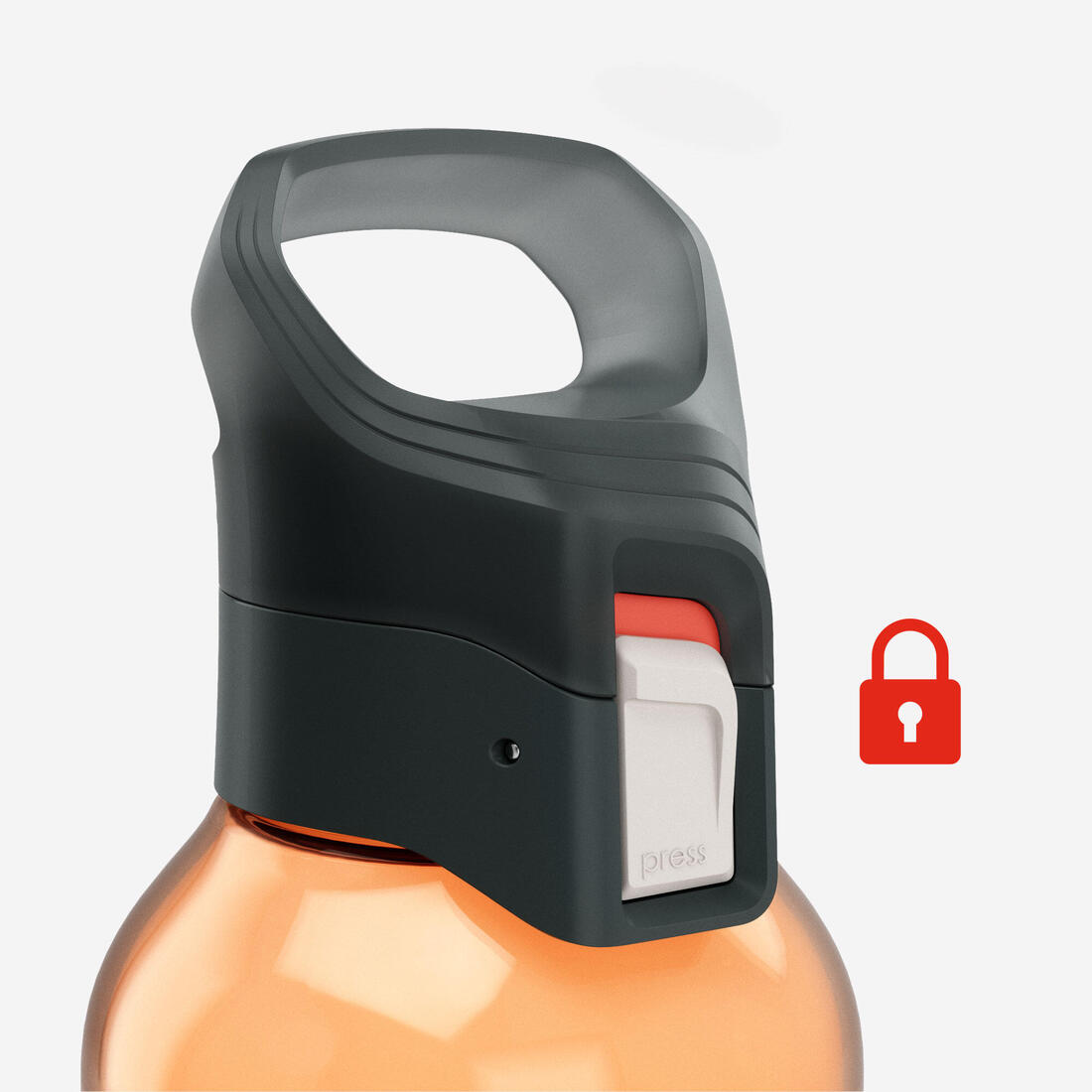 Gourde 500 ecozen® 0,8l avec bouchon ouverture rapide pour la randonnée