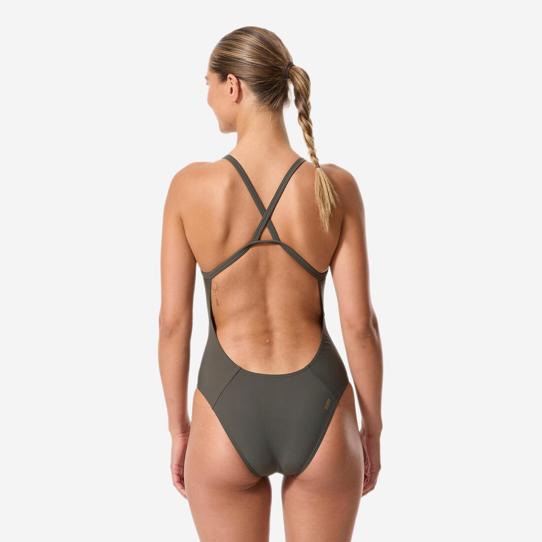 Maillot de bain de natation femme une pièce lexa xp noir et