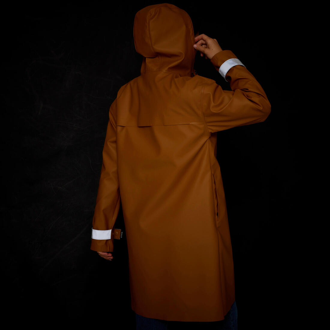 Parka imperméable vélo ville unisexe