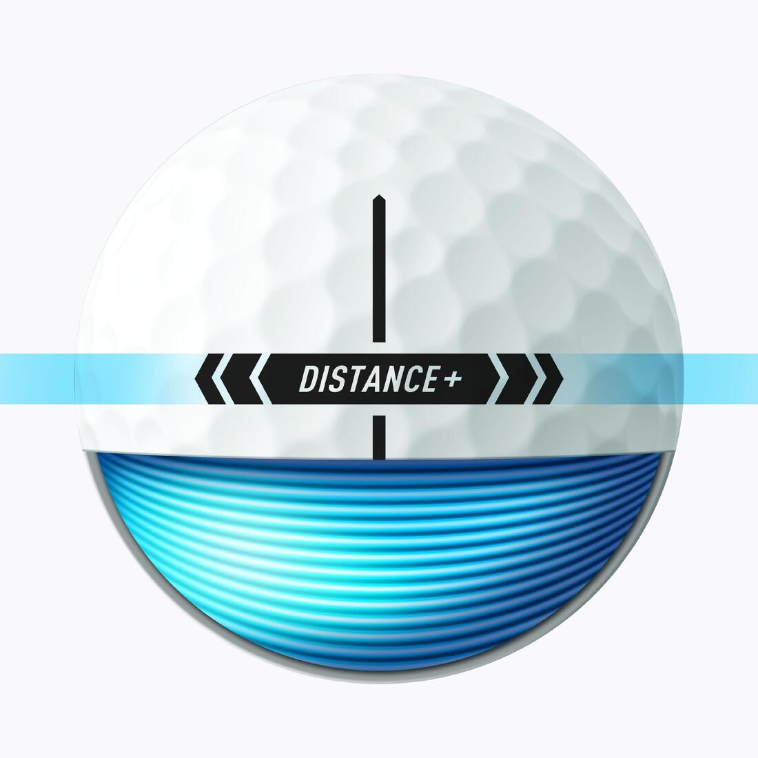 Balle golf x12, Taylormade Distance+