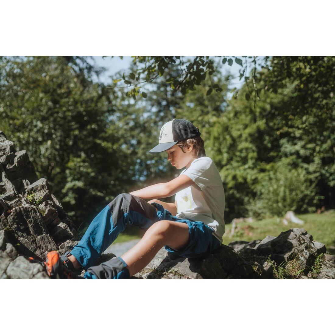 Pantalon modulable de randonnée enfant 7-15 ans, MH500