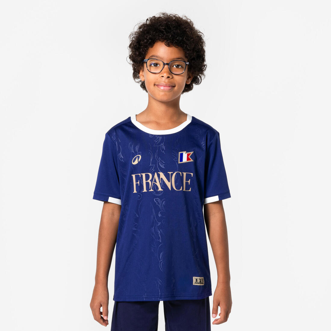 Maillot de foot supporter France enfant 2026