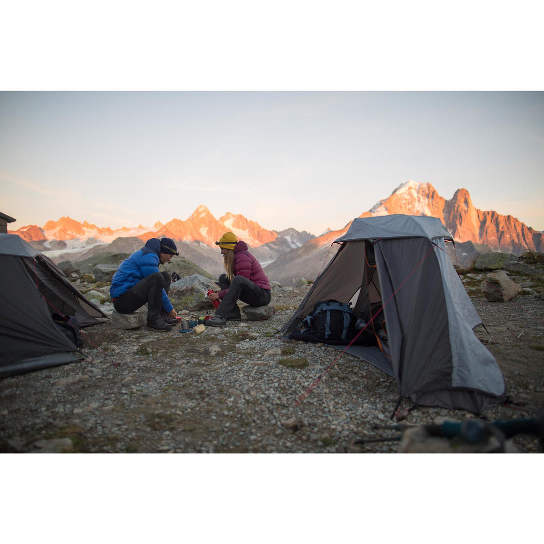 Popote inox de trekking - 2 personnes - MT500