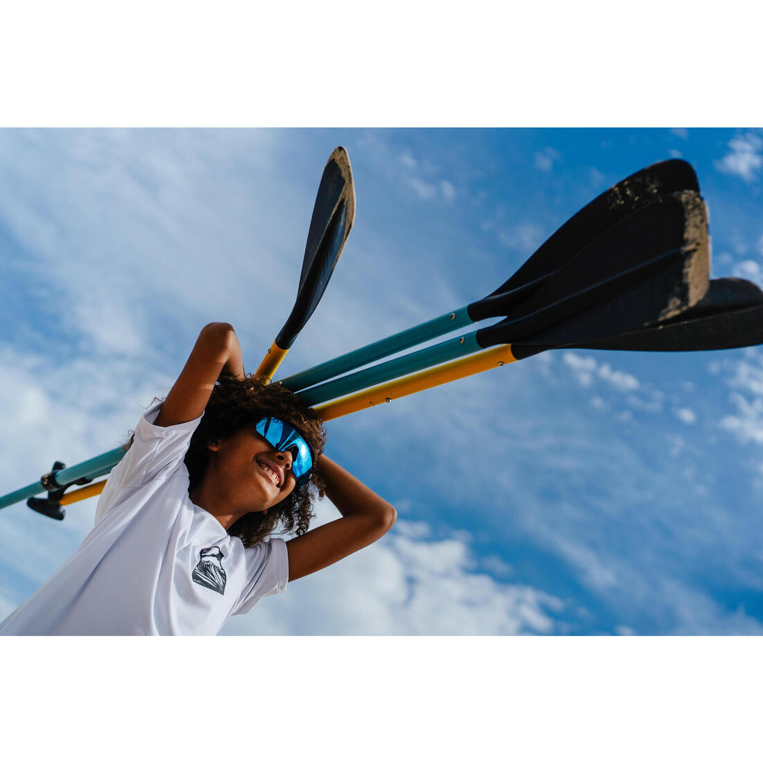 Pagaie de stand up paddle 100 3P - 130-170cm
